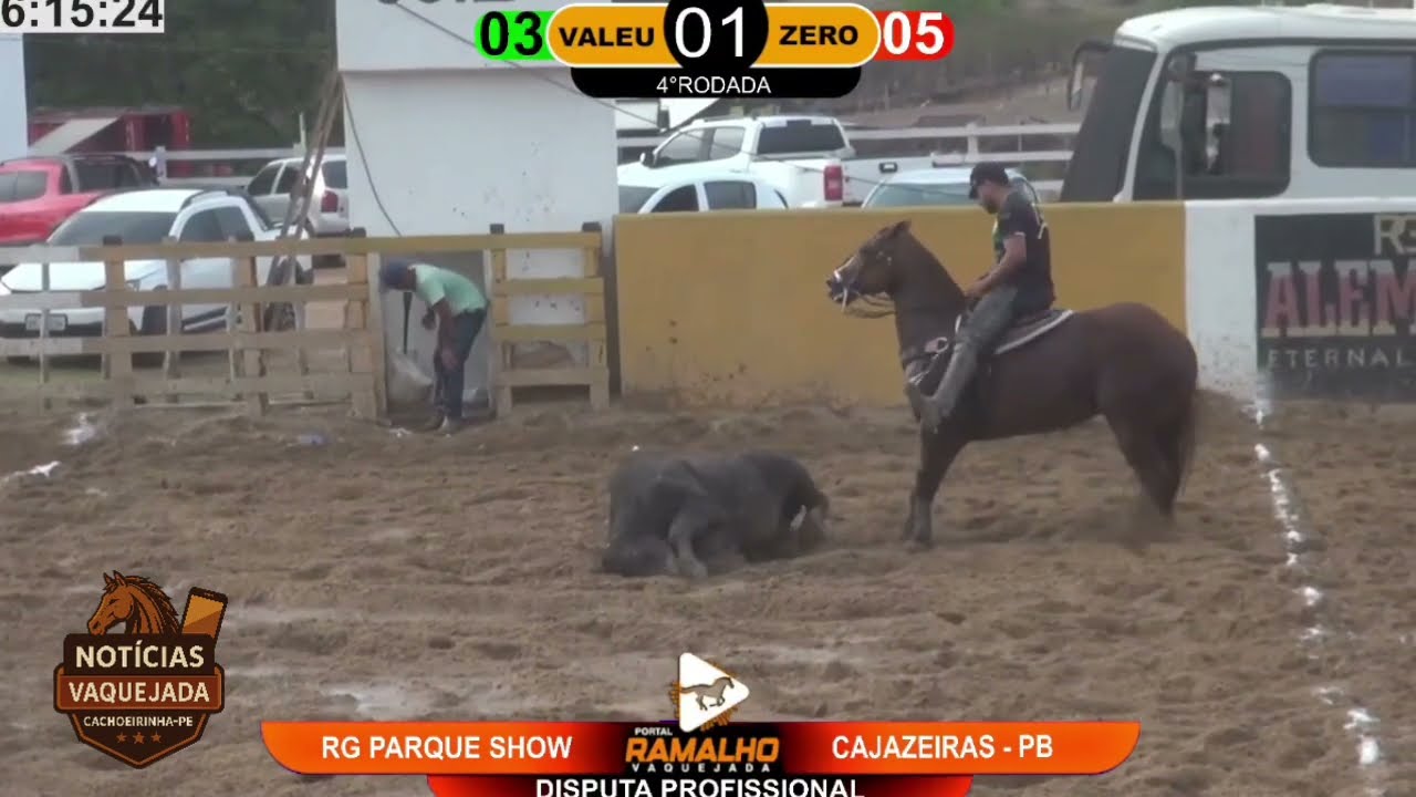 DISPUTA CATEGORIA PROFISSIONAL VAQUEJADA RG PARK CENTER EM CAJAZEIRAS-PB