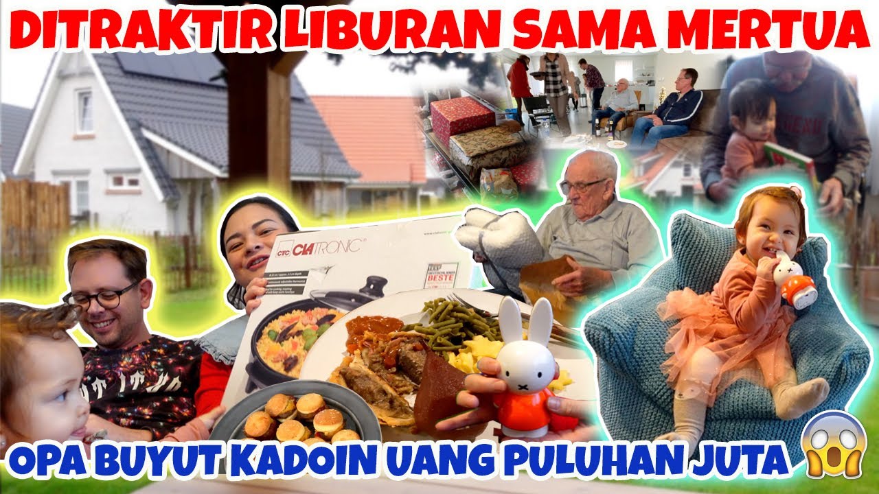 MASAK BARENG DAN DIMASAKIN MERTUA, BANJIR KADO DAN UANG NATAL DI BELANDA
