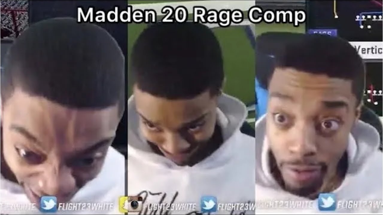 FlightReacts Madden 20 Rage Compilation - Try Not To Laugh Challenge YLYL