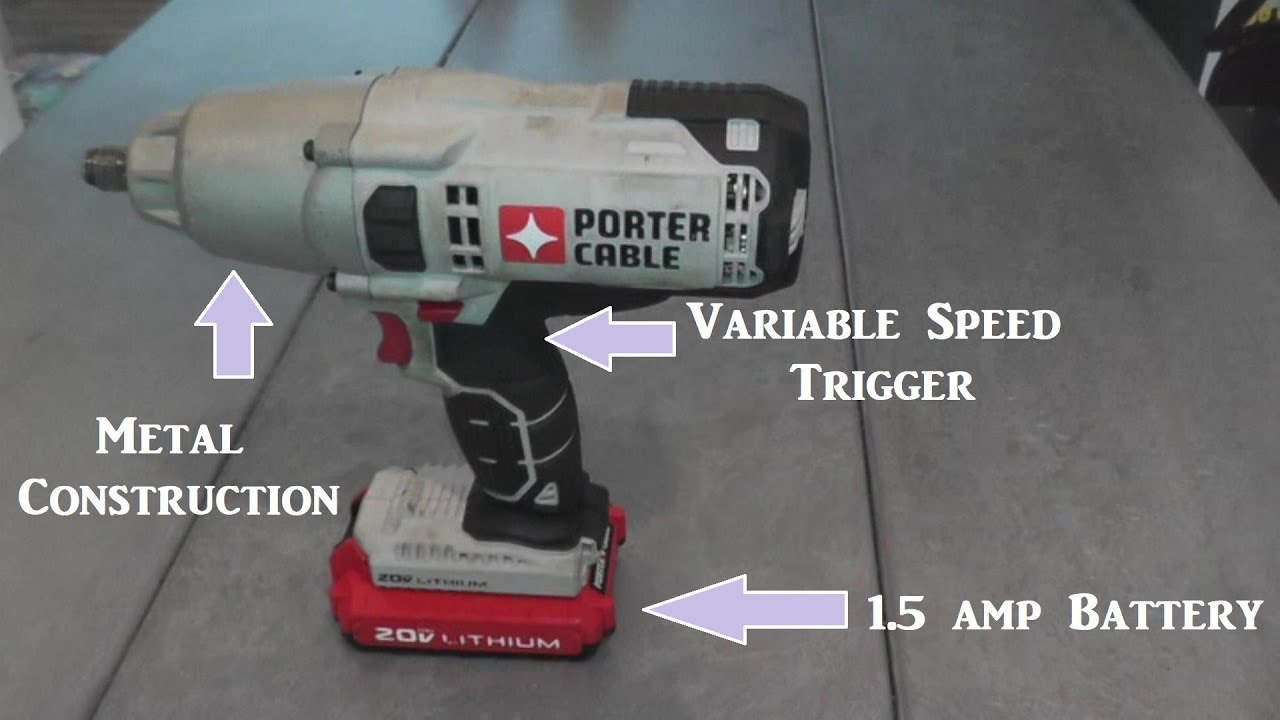 Porter Cable 20V MAX Cordless 1/2 Inch Impact Wrench 3-Month Review