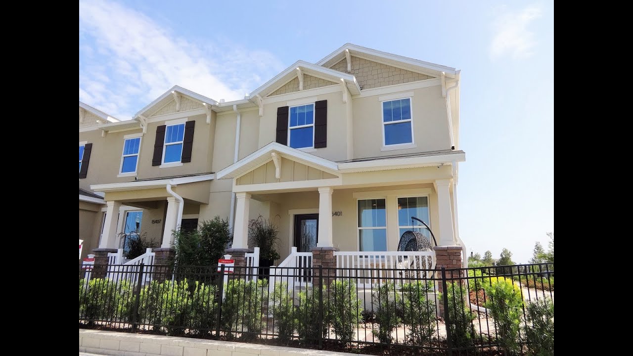 Summerlake by Beazer Homes - Richmond Model Townhome in Winter Garden