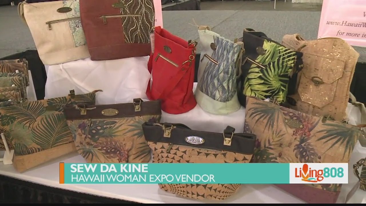 Hawaii Woman Expo vendor creates innovative bags and purses with cork