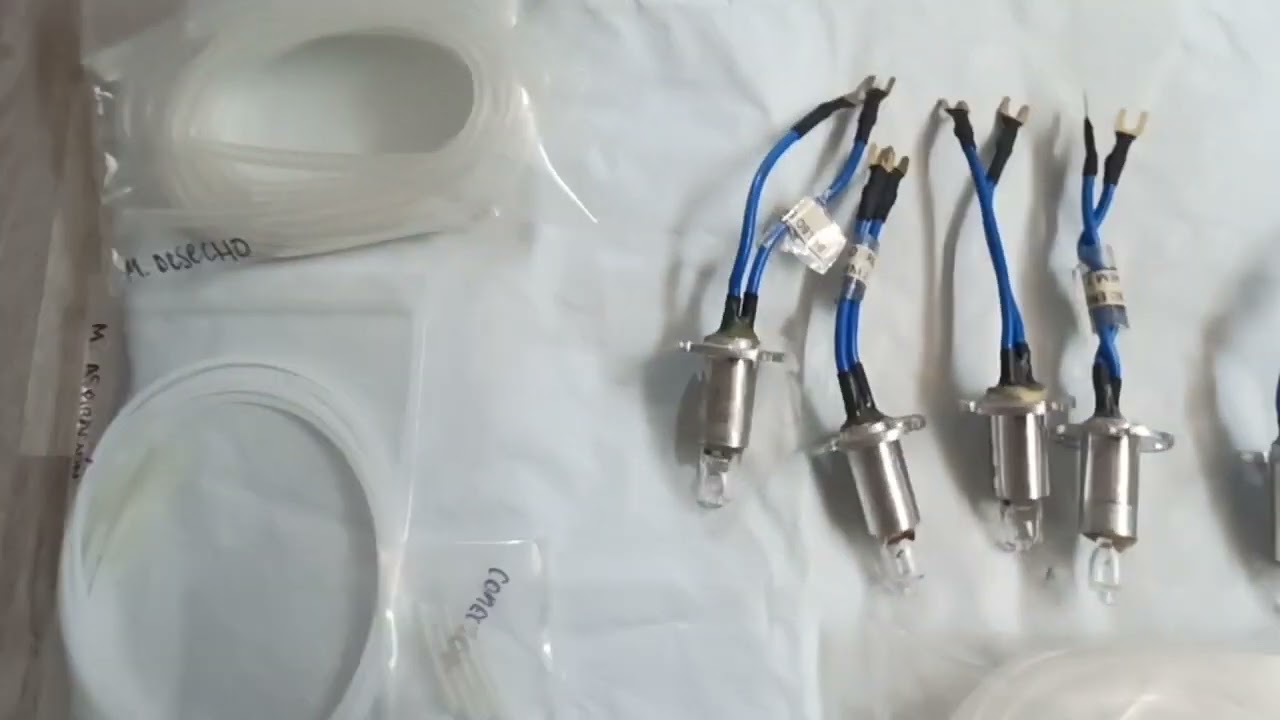 KIT DE LAMPARAS Y MANGUERAS PARA ANALIZADOR BIOQUIMICO ERBA CHEM 7 Y ERBA CHEM 5