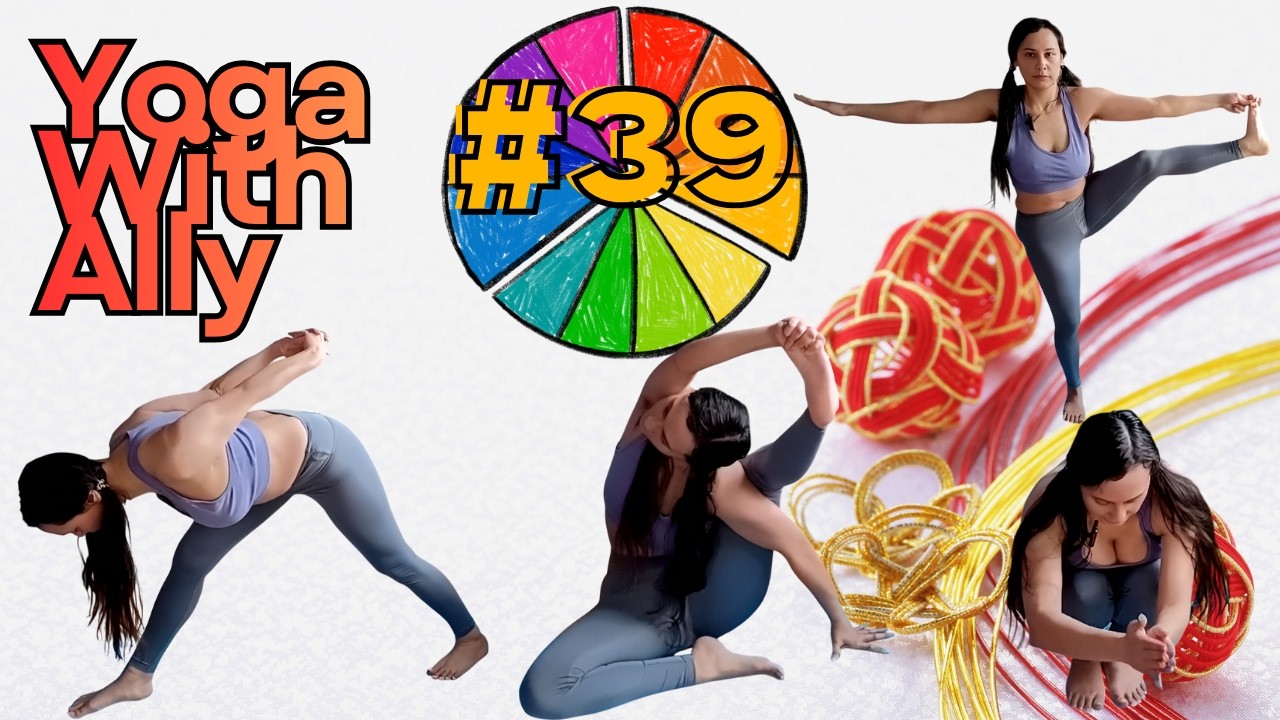Yoga with Ally Day 39 #YogaRoulette #YogaChallenge #MindfulMovement