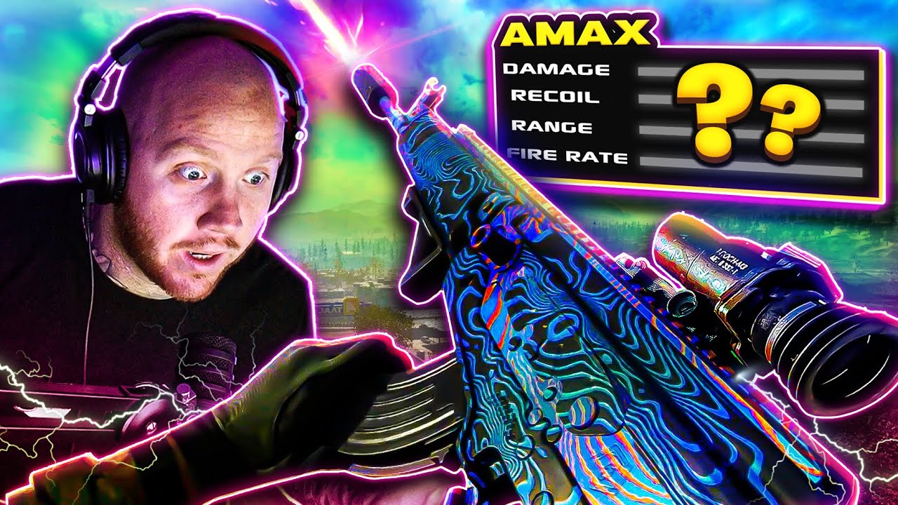 TRYING THE AMAX IN WARZONE SEASON 6 Ft. Cloakzy