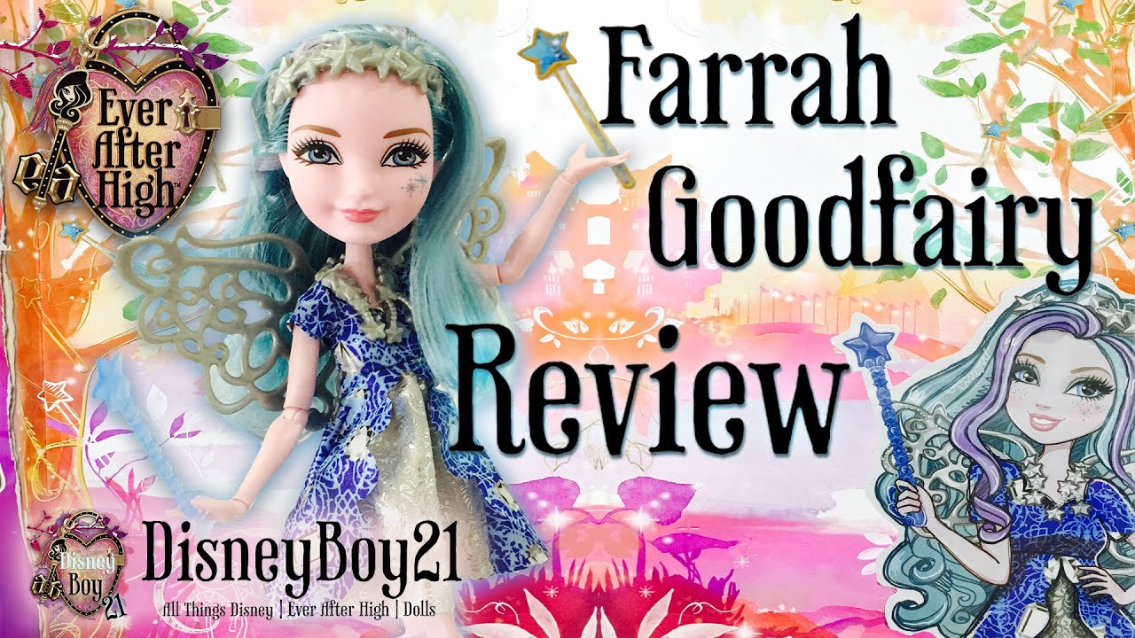 Ever After High Farrah Goodfairy Doll Review and Unboxing