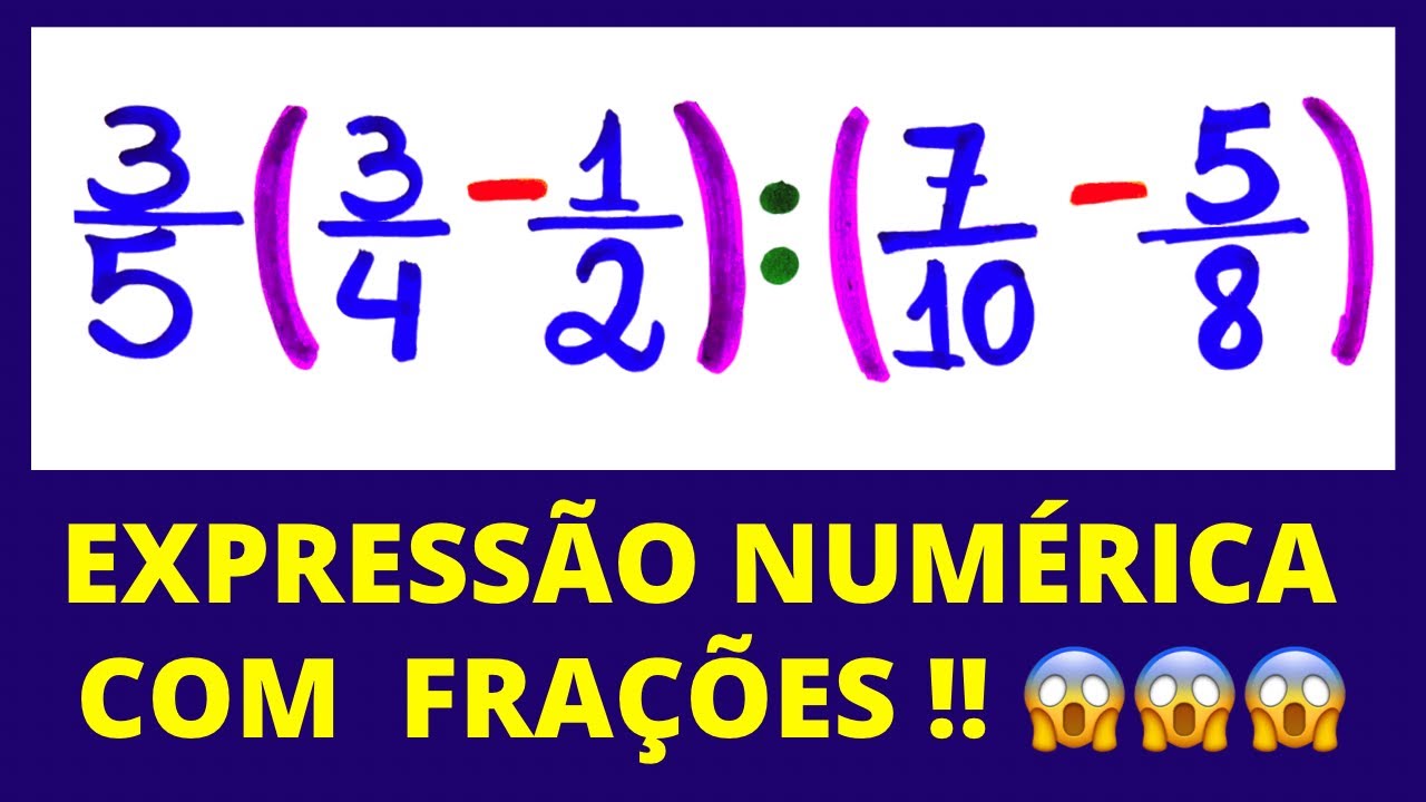 😫 PARE AGORA DE SOFRER COM FRAÇÕES!! VEM APRENDER COMIGO!!