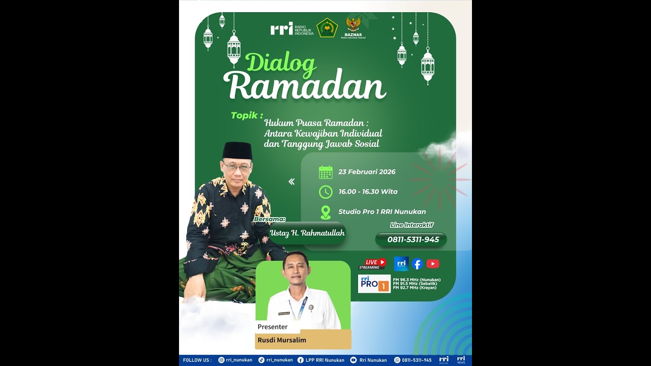 Dialog Ramadan Edisi Senin, 23 Februari 2026