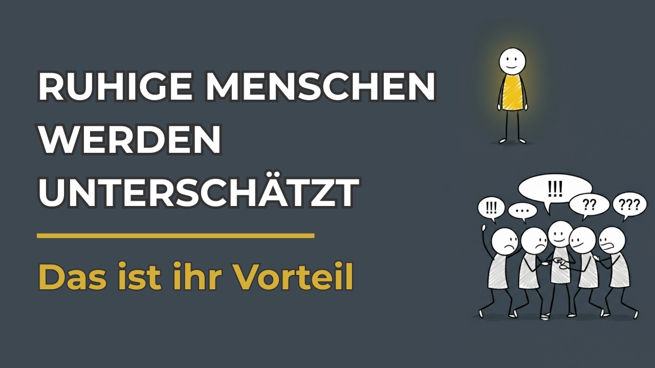 Warum ruhige Menschen unterschätzt werden – und das ihr Vorteil ist.