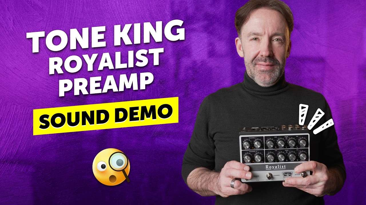 Three Marshalls in one Pedal? | Tone King Royalist Preamp | Review & Sound Demo