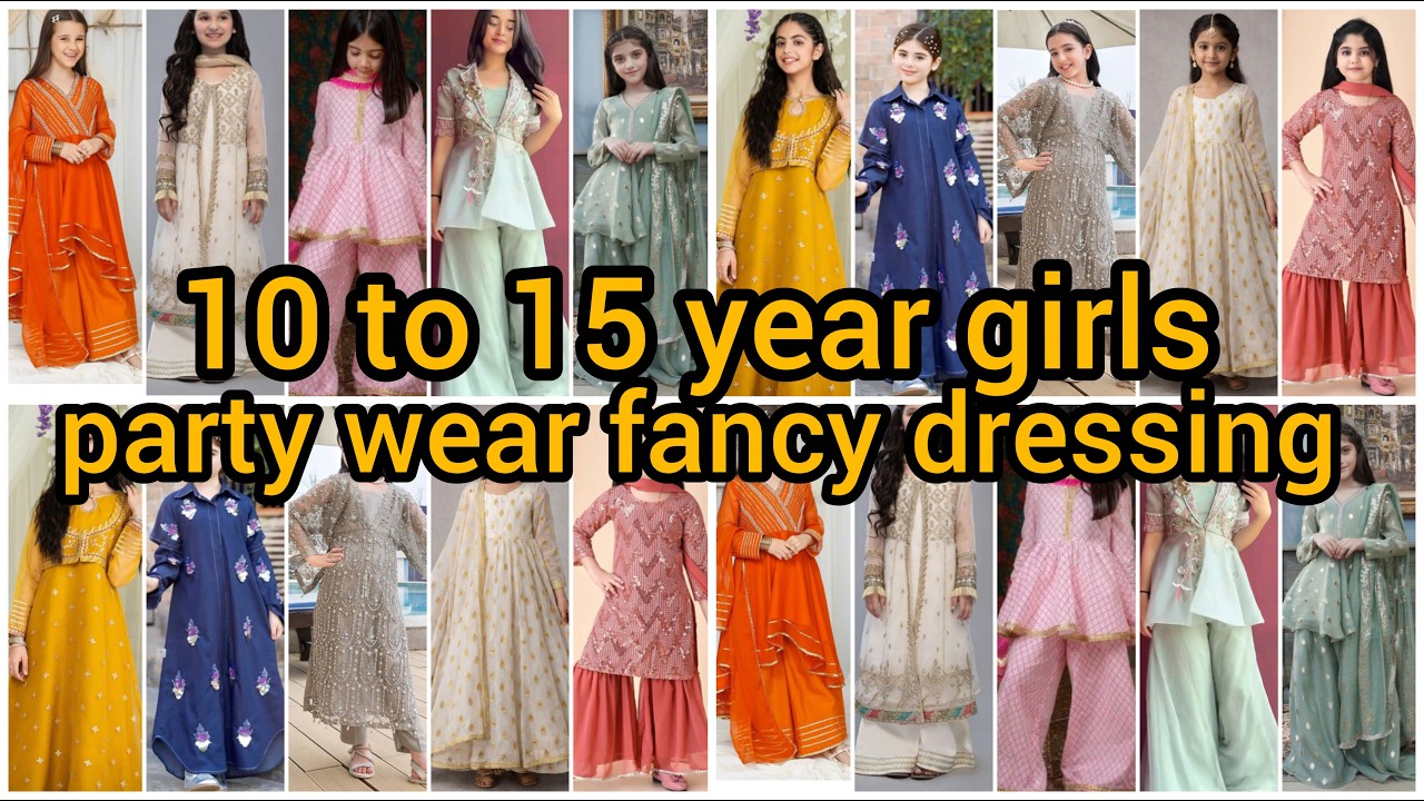 10 to 15 year girls Latest Eid special Fancy Dressing ideas/2026/ Cute & Stylish Dresses