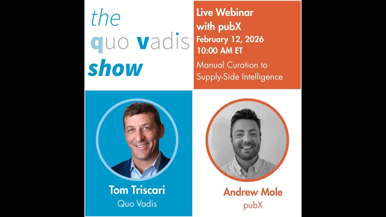 Quo Vadis Webinar: What Agentic Advertising Means for Publishers &ndash; and Who Captures Value Next