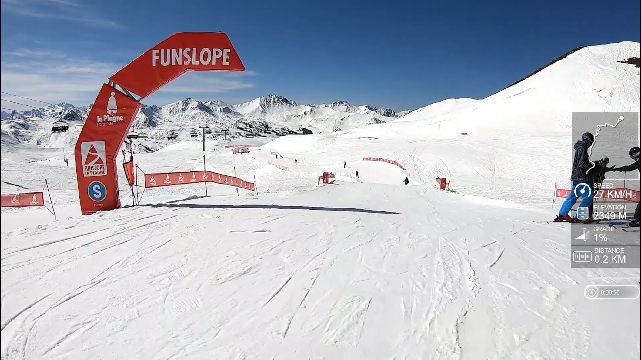 La Plagne // PARADISKI // Fun slope - La PaUse // 03.2022