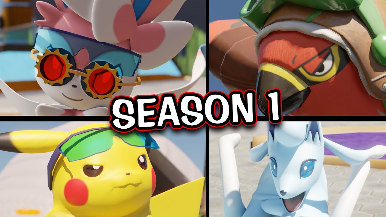 SEASON 1 _ Pokémon Unite animation +  Behind the scene BONUS