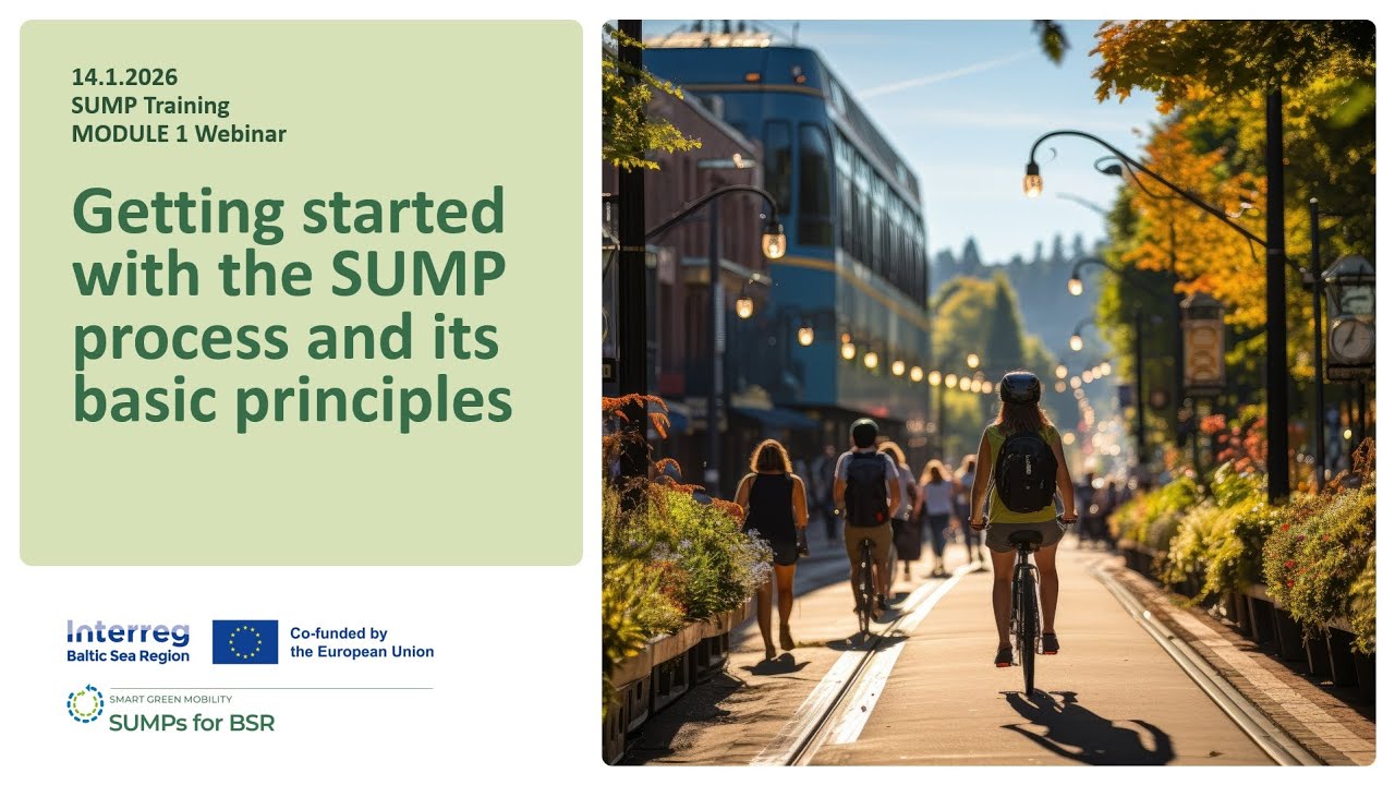 SUMP training | Getting started with the SUMP process and its basic principles