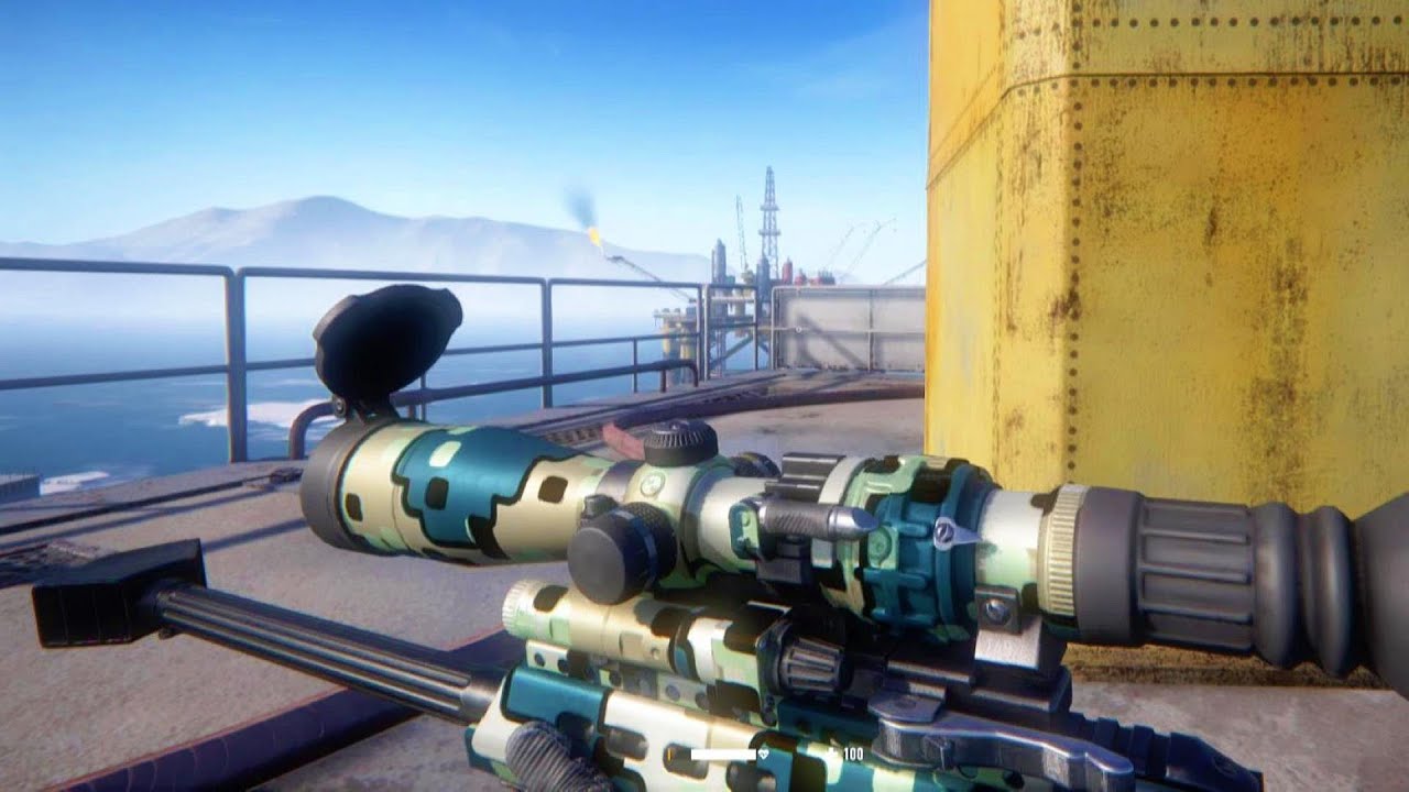 Sniper Ghost Warrior Contracts: Multiplayer - Oilrig Team Deathmatch
