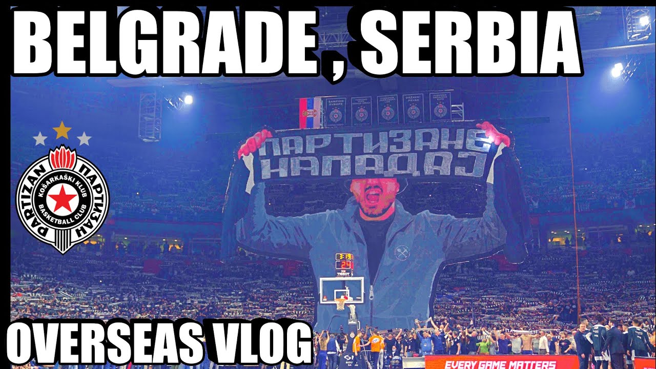 Partizan Atmosphere Was CRAZY vs Olympiakos. Belgrade Might Be The Best Basketball City in Europe
