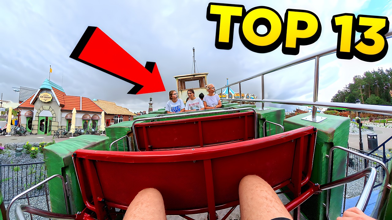 TOP 13 BEST ATTRACTIONS IN HOSSOLAND | 2025 EPIC SMOOTH POV RIDES