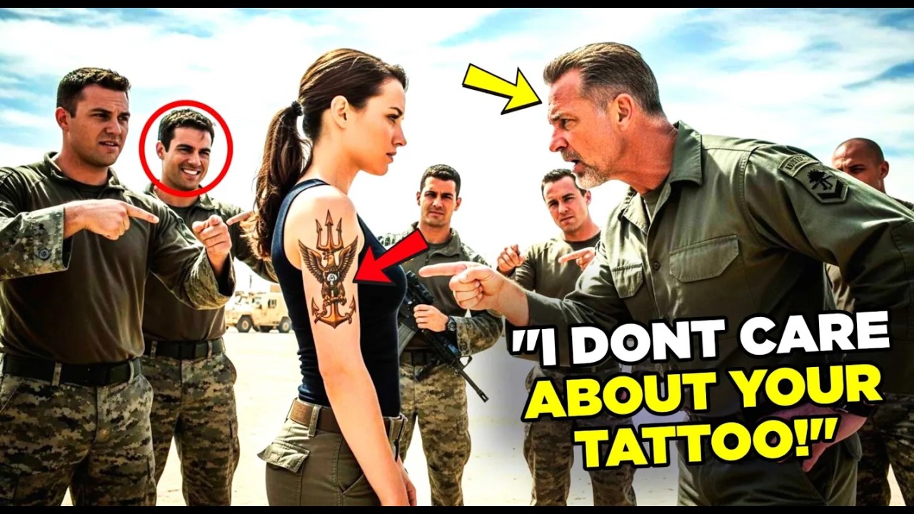 Her Tattoo Made Them Laugh, Then the SEAL Commander Demanded 'Who Gave You That Insignia?'