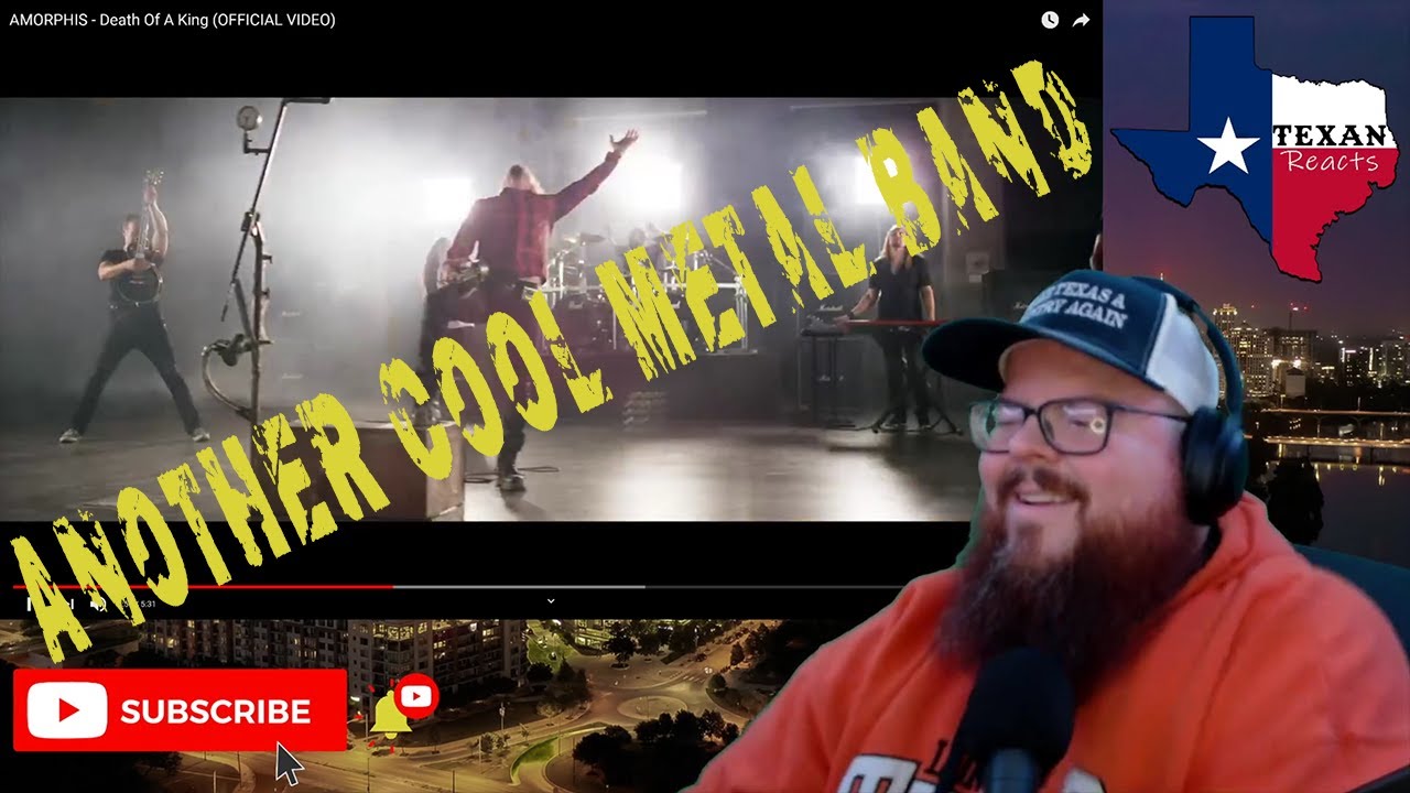 AMORPHIS - Death Of A King - Texan Reacts