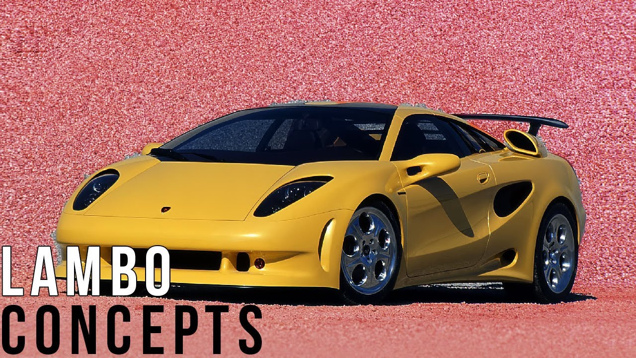 Концепты Lamborghini прошлого