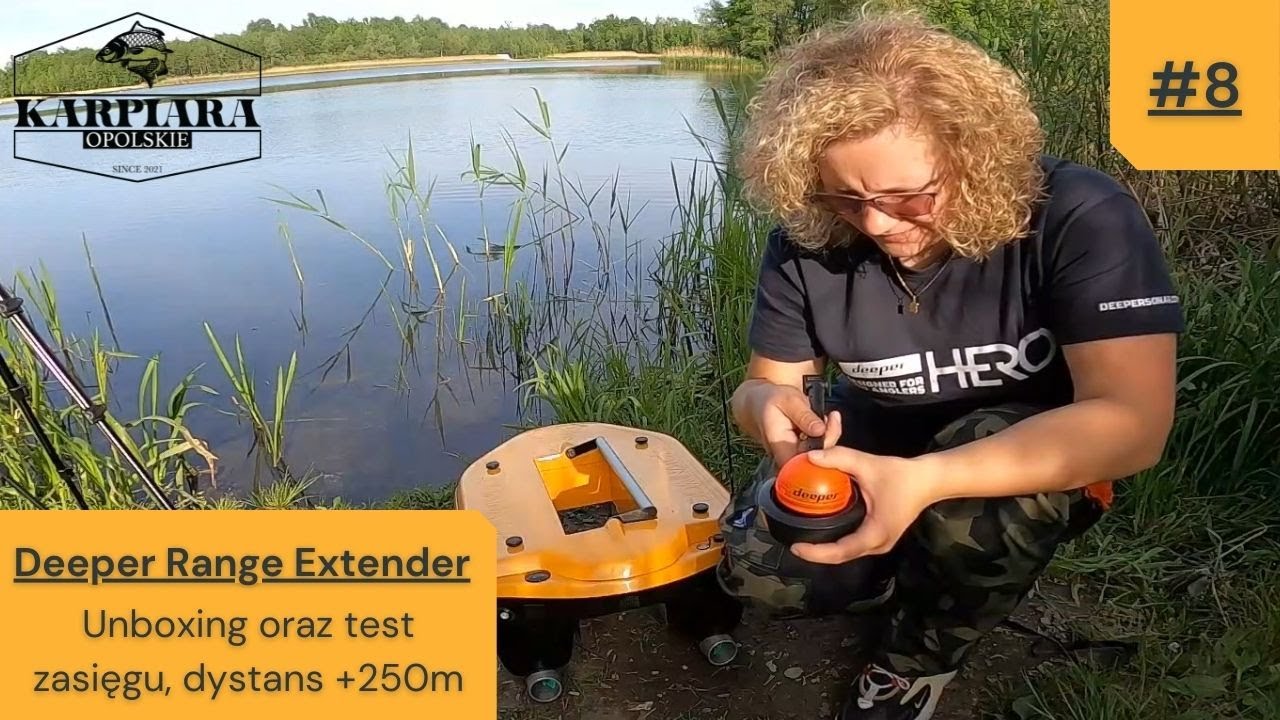 #8 Deeper Range Extender - Unboxing oraz test zasięgu, dystans +250m