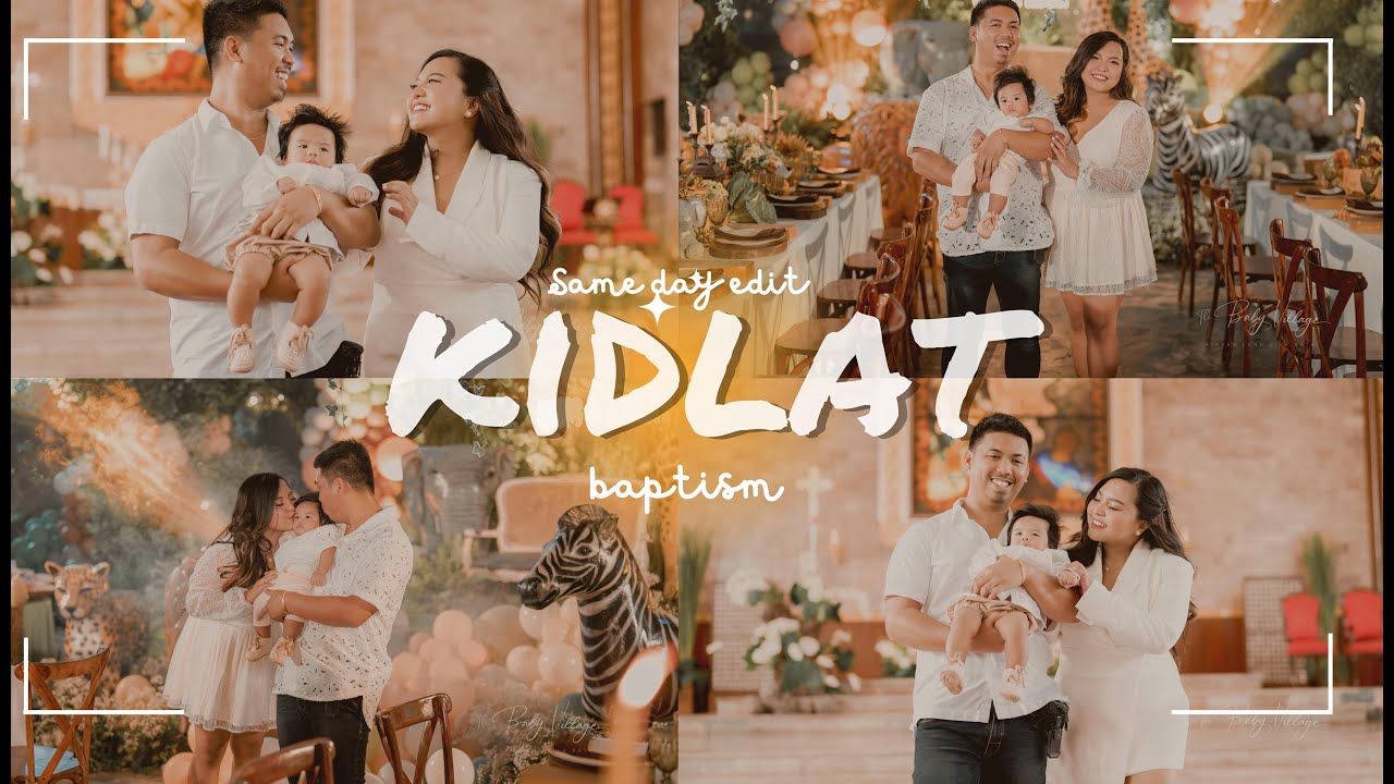 Kidlat Baptism Same Day Edit Video