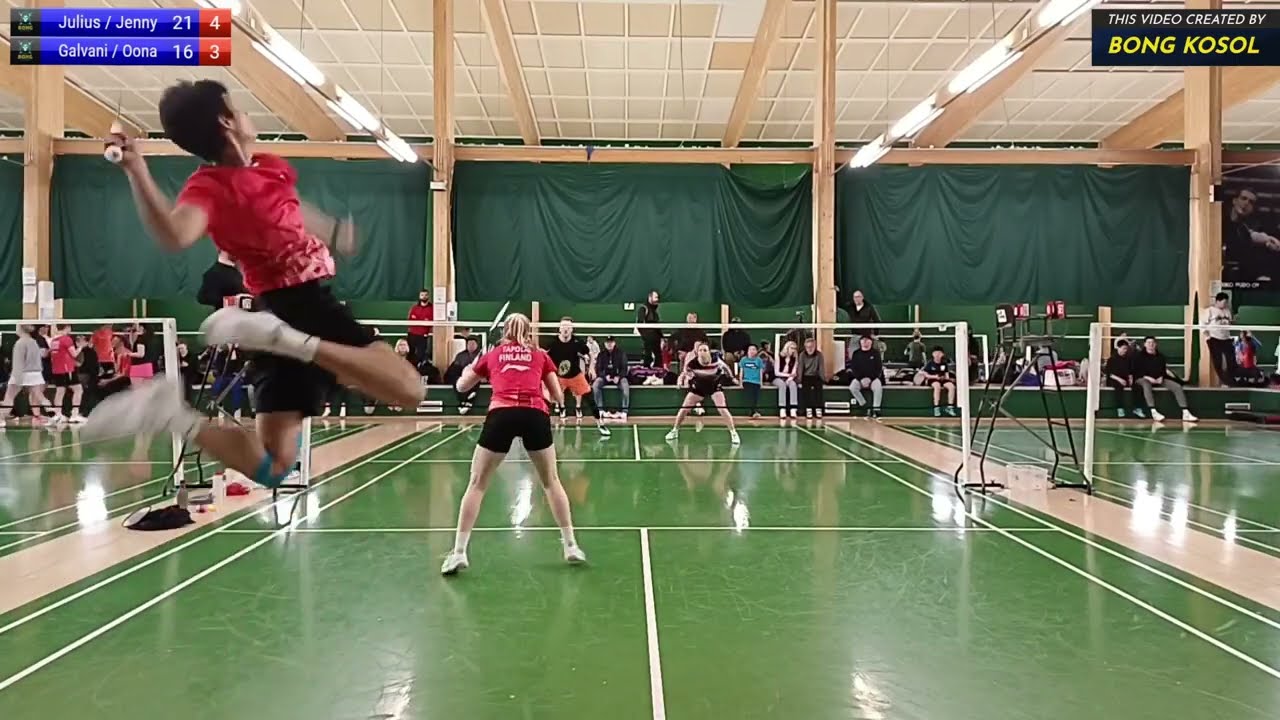 Badminton Semifinal | Pfaler Von/Vähäsarja vs. Daniswara/Tapola (XD-V)