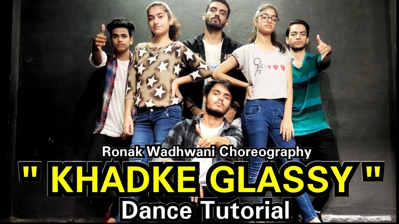 Khadke Glassy Dance Tutorial | Jabariya Jodi | Ronak Wadhwani Choreography | Step By Step