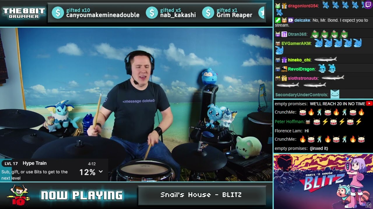 The8BitDrummer // Snail's House - BLITZ