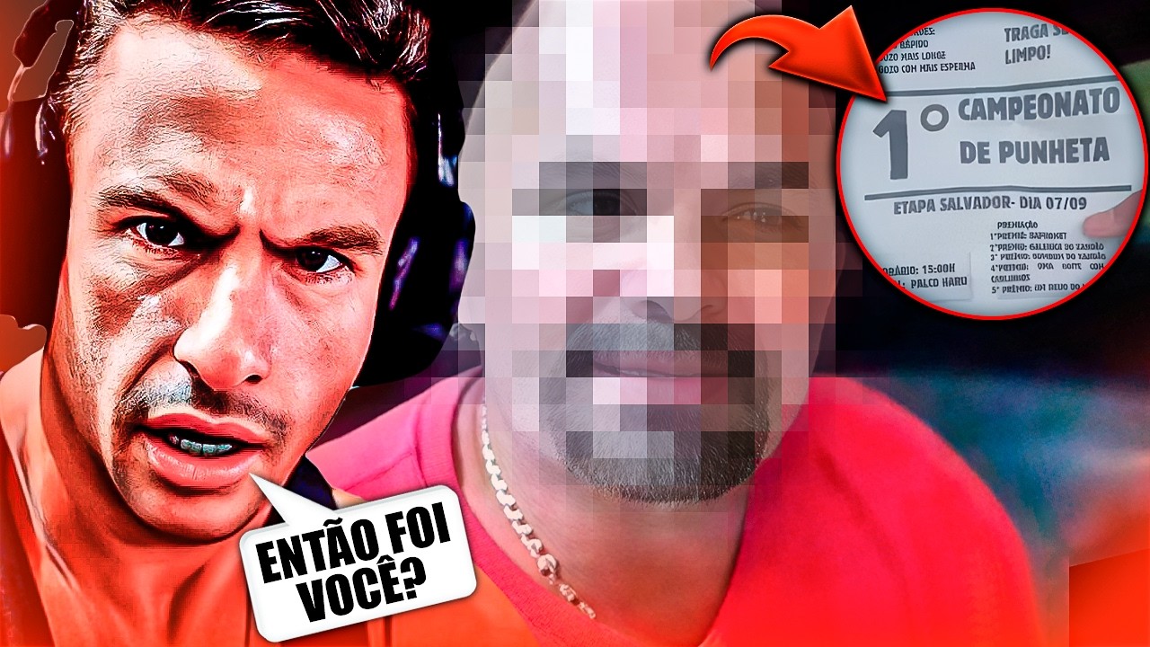 O CRIADOR DO CAMPEONATO DE PUNH3TA REVELOU SUA IDENTIDADE PARA O XANDAO! MELHORES MOMENTOS