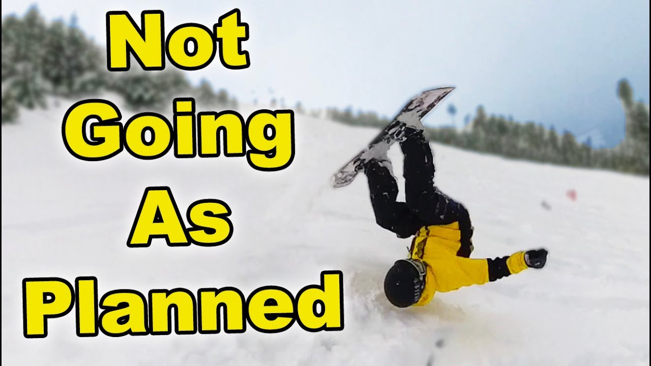 Complete Snowboarding Fail of a Day