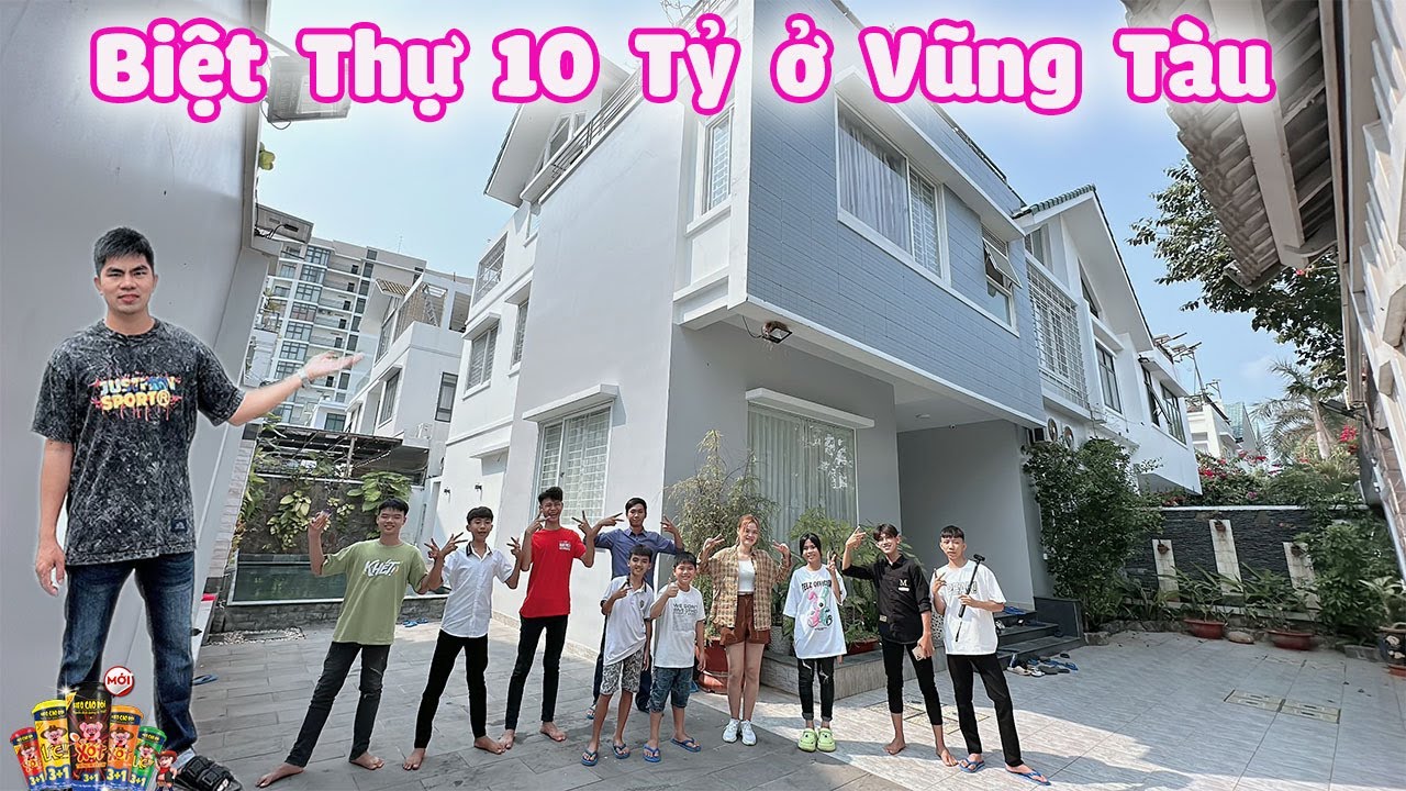 Tập 1 - 24H Ở Biệt Thự Mới Mua Ở  Vũng Tàu [ Trang And Vinh ]