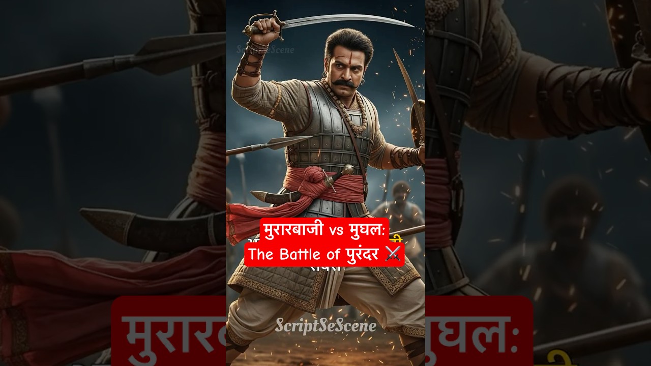 700 Mavals vs Lakhs of Mughals &ndash; Murar Baji Deshpande's Last Battle ⚔️ | Purandar Battle | ScriptSeScene