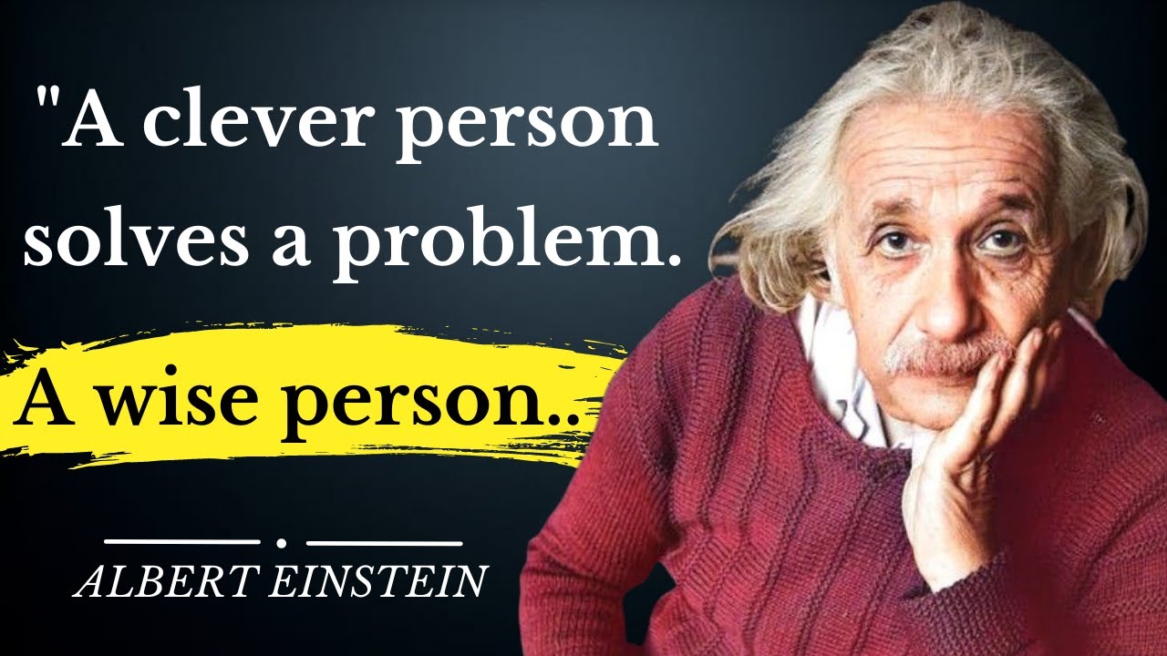 Einstein's Quotes About Life | Life Changing Quotes