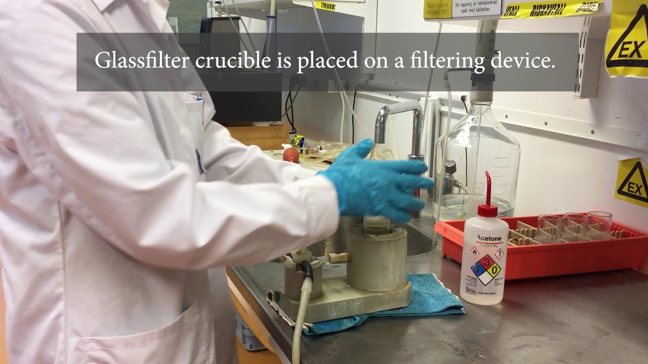 Determination of Neutral Detergent Fiber (NDF) with an oven method (Chai & Udén, 1998)