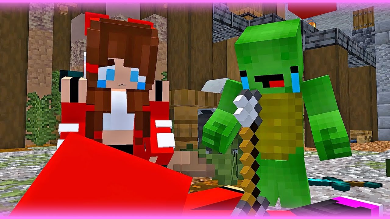 MAIZEN : Rescue Mikey from Pillager ! - Minecraft Animation JJ & Mikey