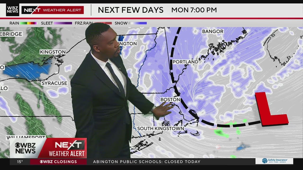 How much snow did we get? There's a little more in the Boston weather forecast.