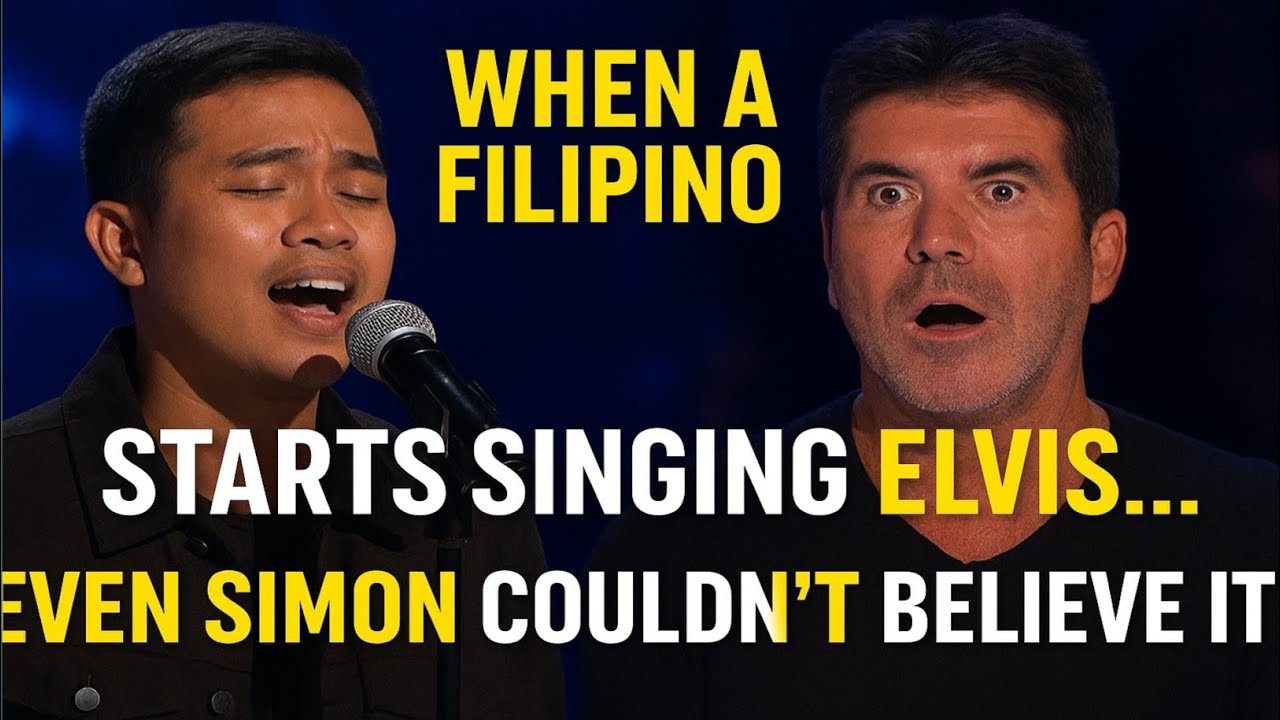 When a Filipino Starts Singing Elvis… Even Simon Cowell Couldn’t Believe It!