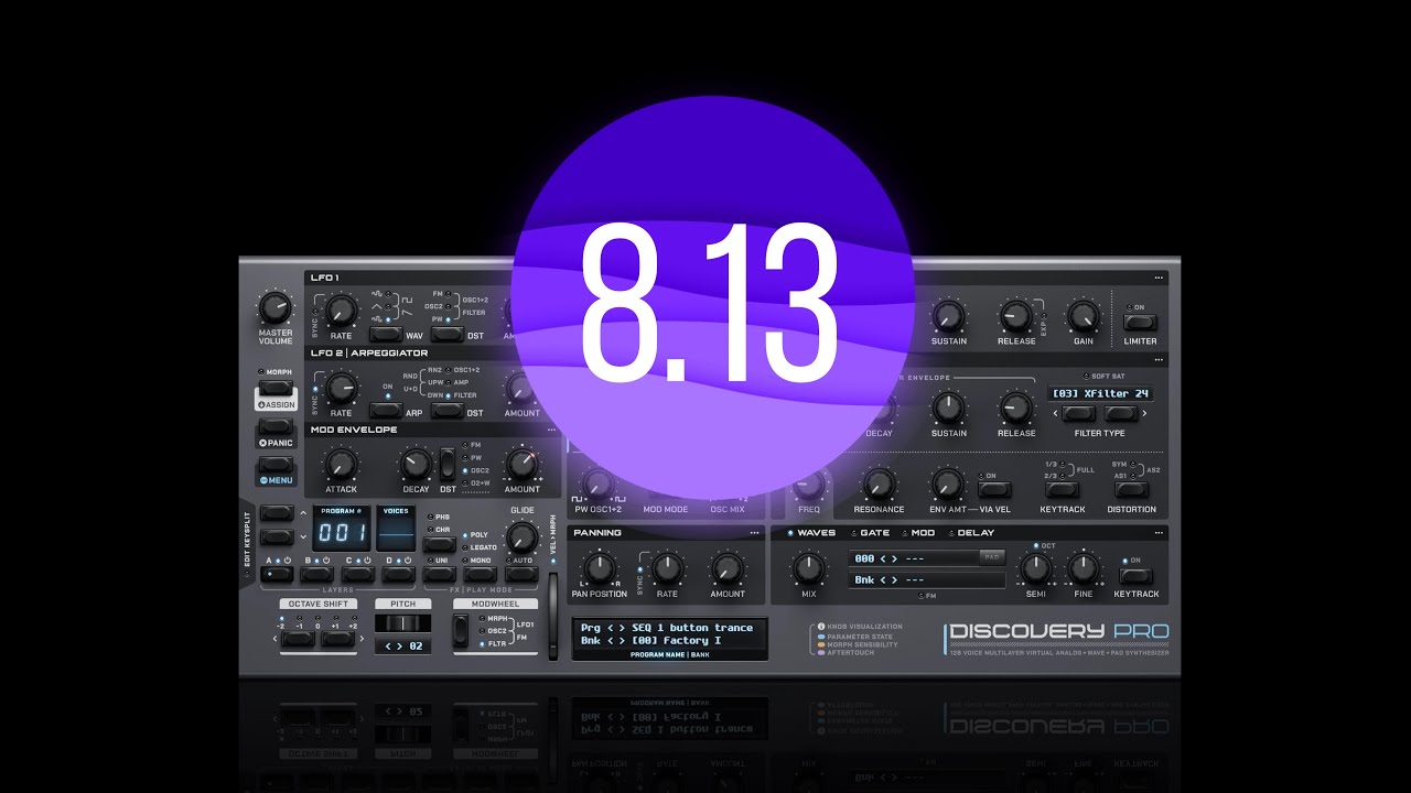 Discovery Pro 8.13 released