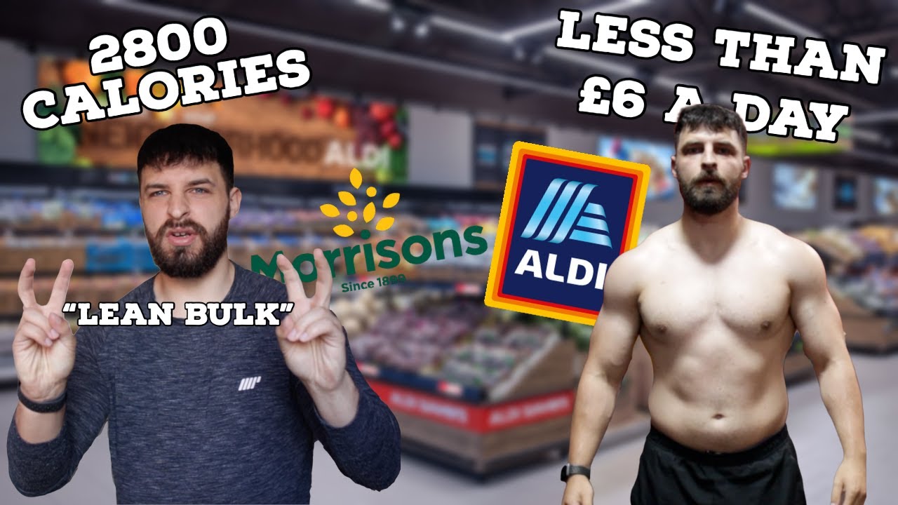 BULKING ON A BUDGET UK 2.0 | LEAN BULK | 2800 CALORIES | STUDENT BUDGET | £6 A DAY