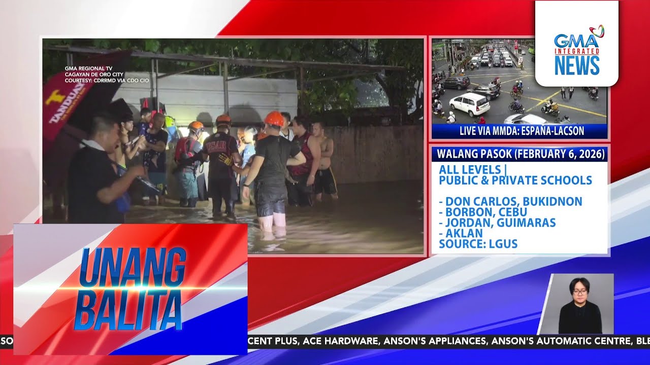 Mga residenteng apektado ng bahang dulot ng Bagyong Basyang, ni-rescue | Unang Hirit