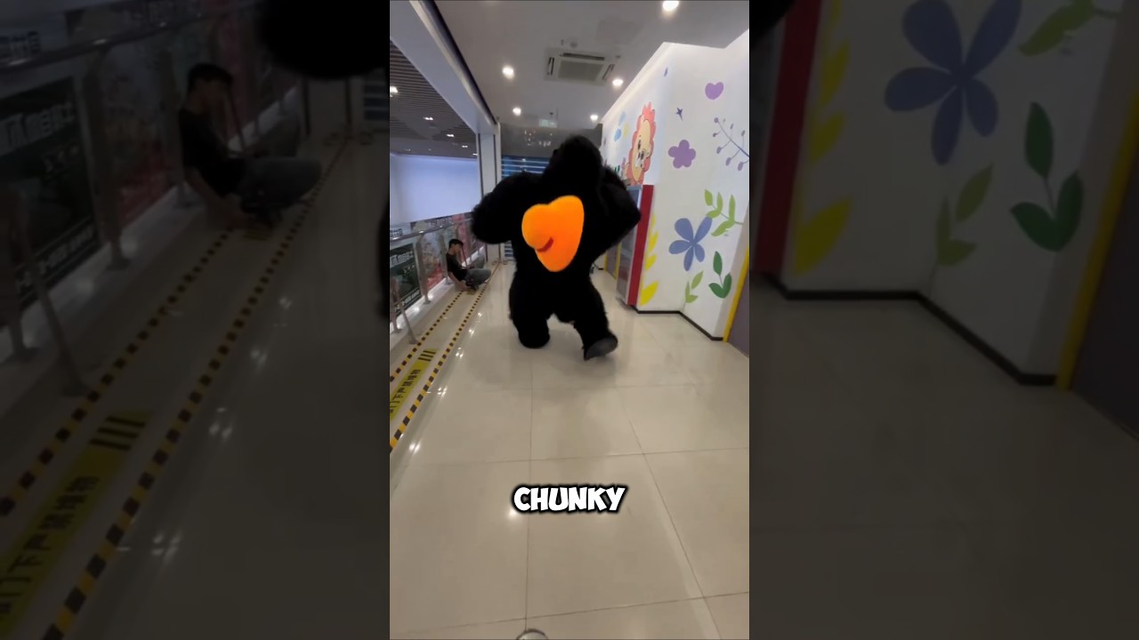 Hey chunky gorilla! Your hat fell down. 😂 