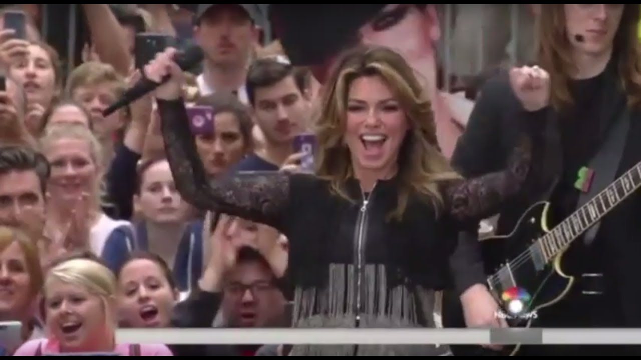 Shania Twain - That Don't Impress Me Much (Live, Today Show)