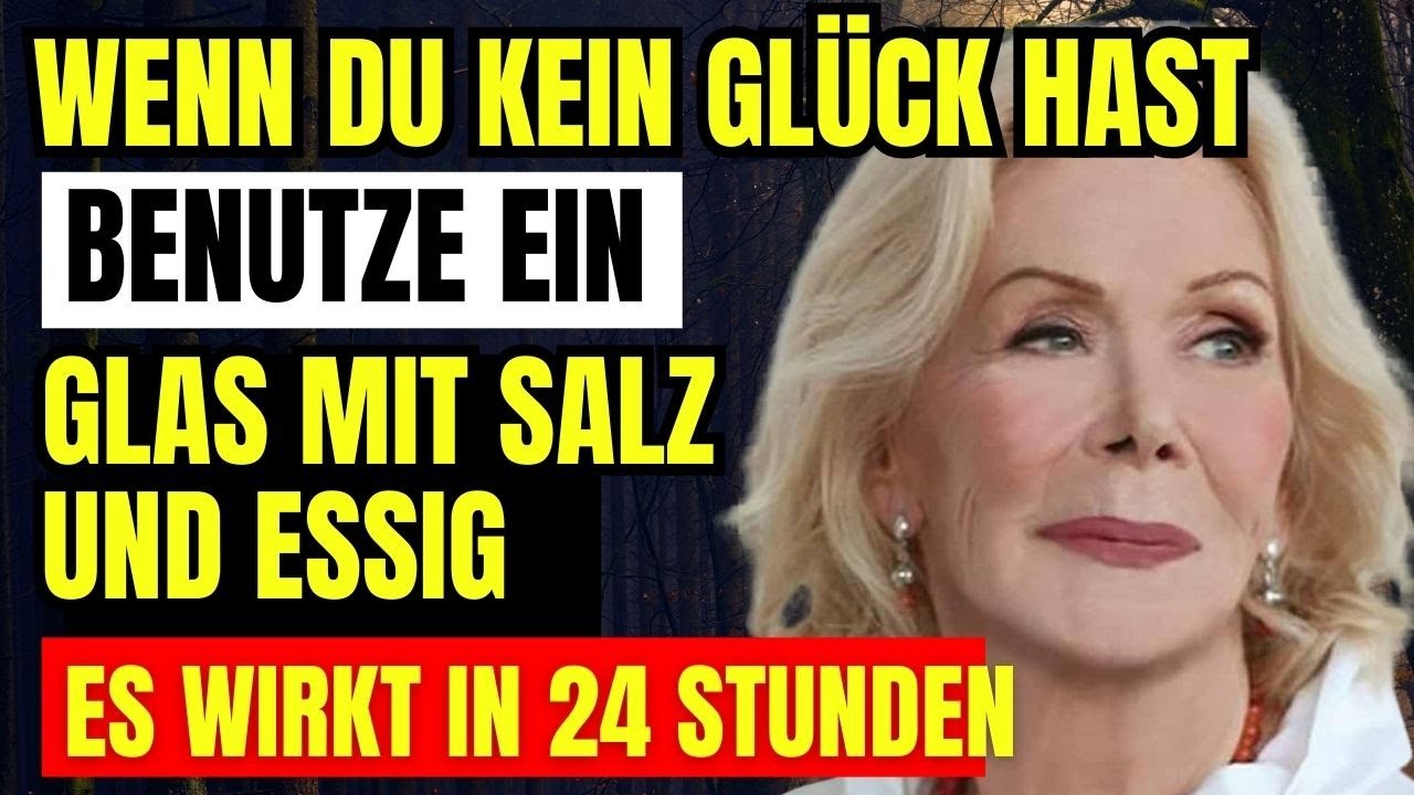 LOUISE HAY ENTHÜLLT VERWANDELE DEIN LEBEN MIT DIESEM EINFACHEN SALZ UND ESSIG RITUAL ✨