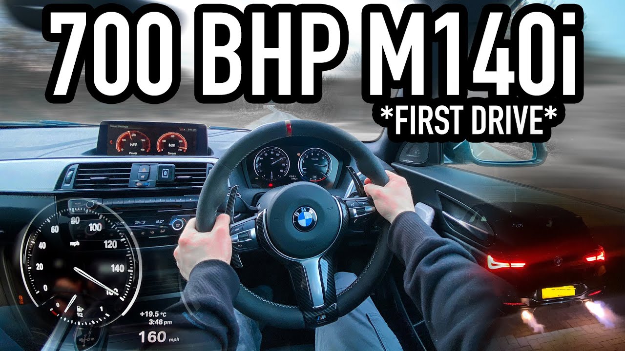 700 BHP BMW M140i *CALLUM'S FIRST DRIVE* 🙉😩😱 DMODEEJAY'S CAMERA MAN!