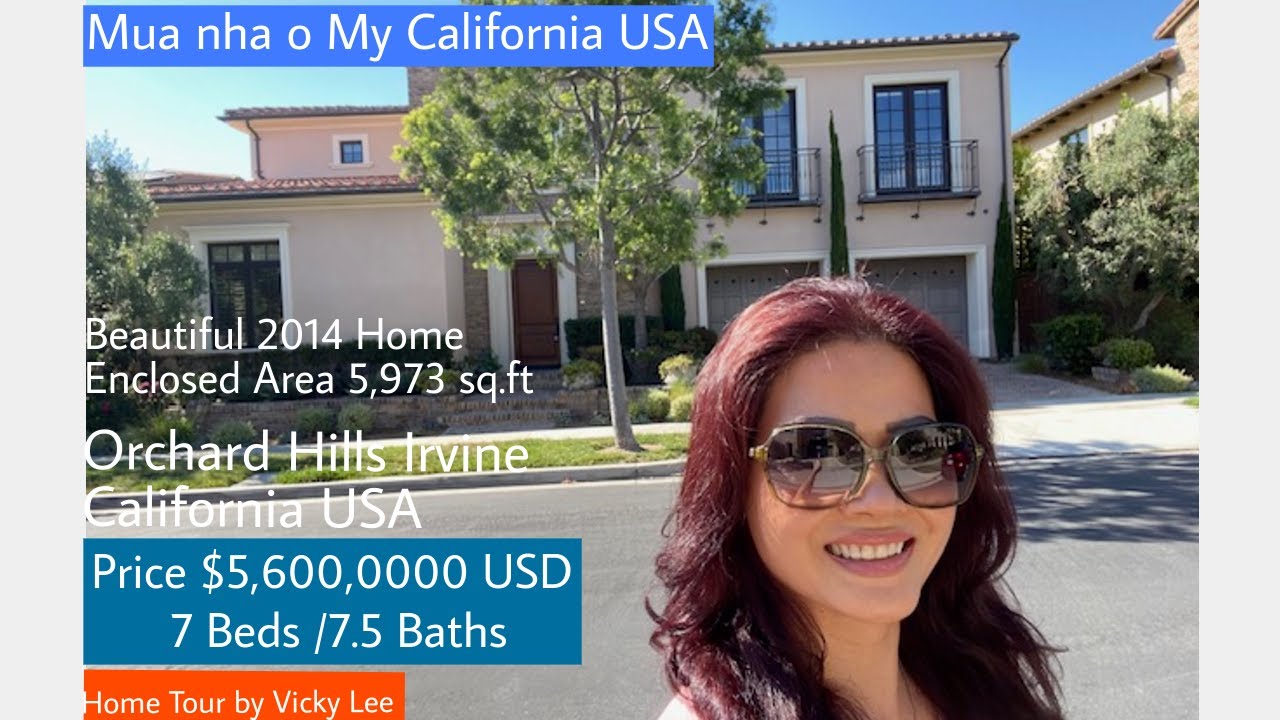 Incredible 2014 Home Tour $5,600,000 USD at Orchard Hills Area in Irvine California USA| Real Estate