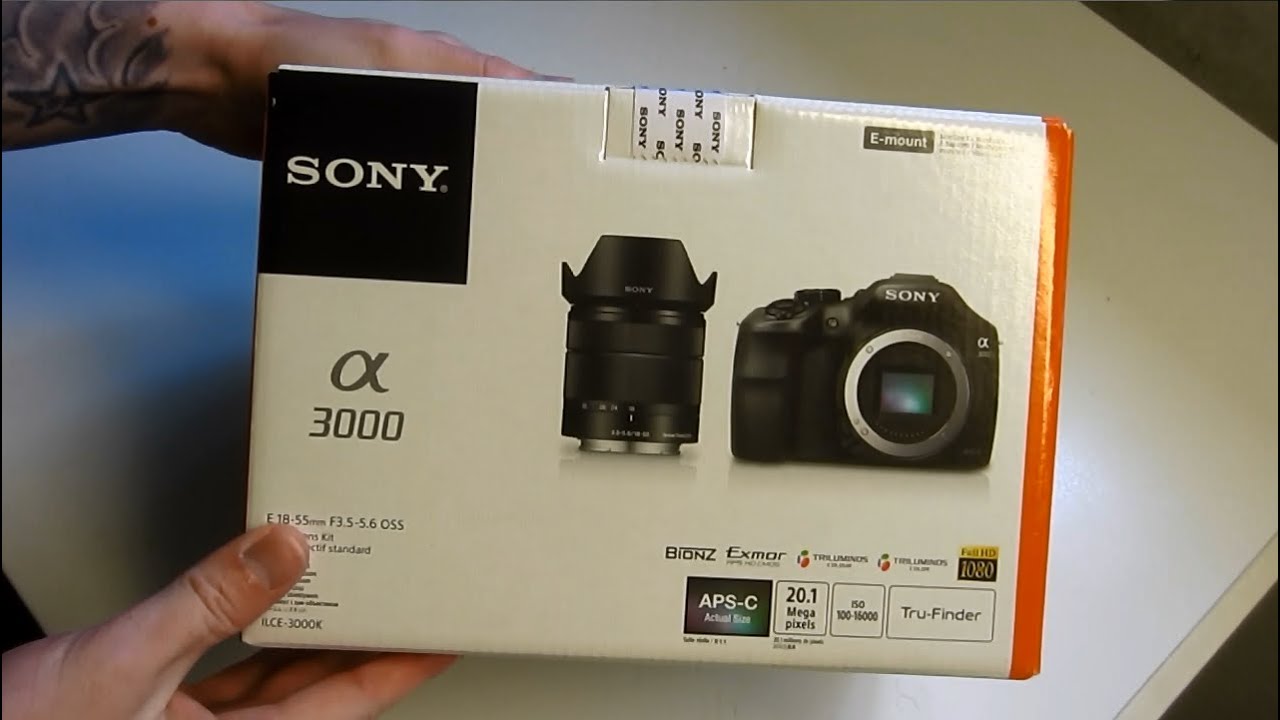 Sony A3000 Unboxing & First Look