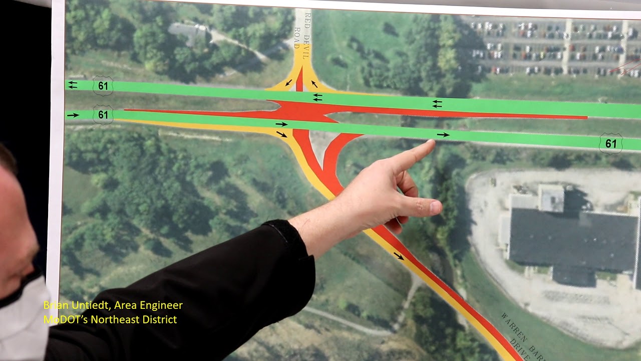 U.S. Route 61 Bridge Deck Work in Hannibal - Spring 2021