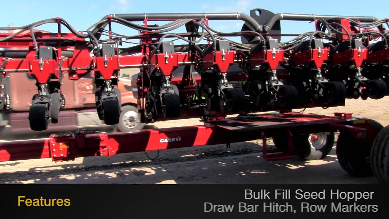 2009 Case IH 1240,16R30, Vac Meter, Markers, Hyd Drive Sold on ELS!